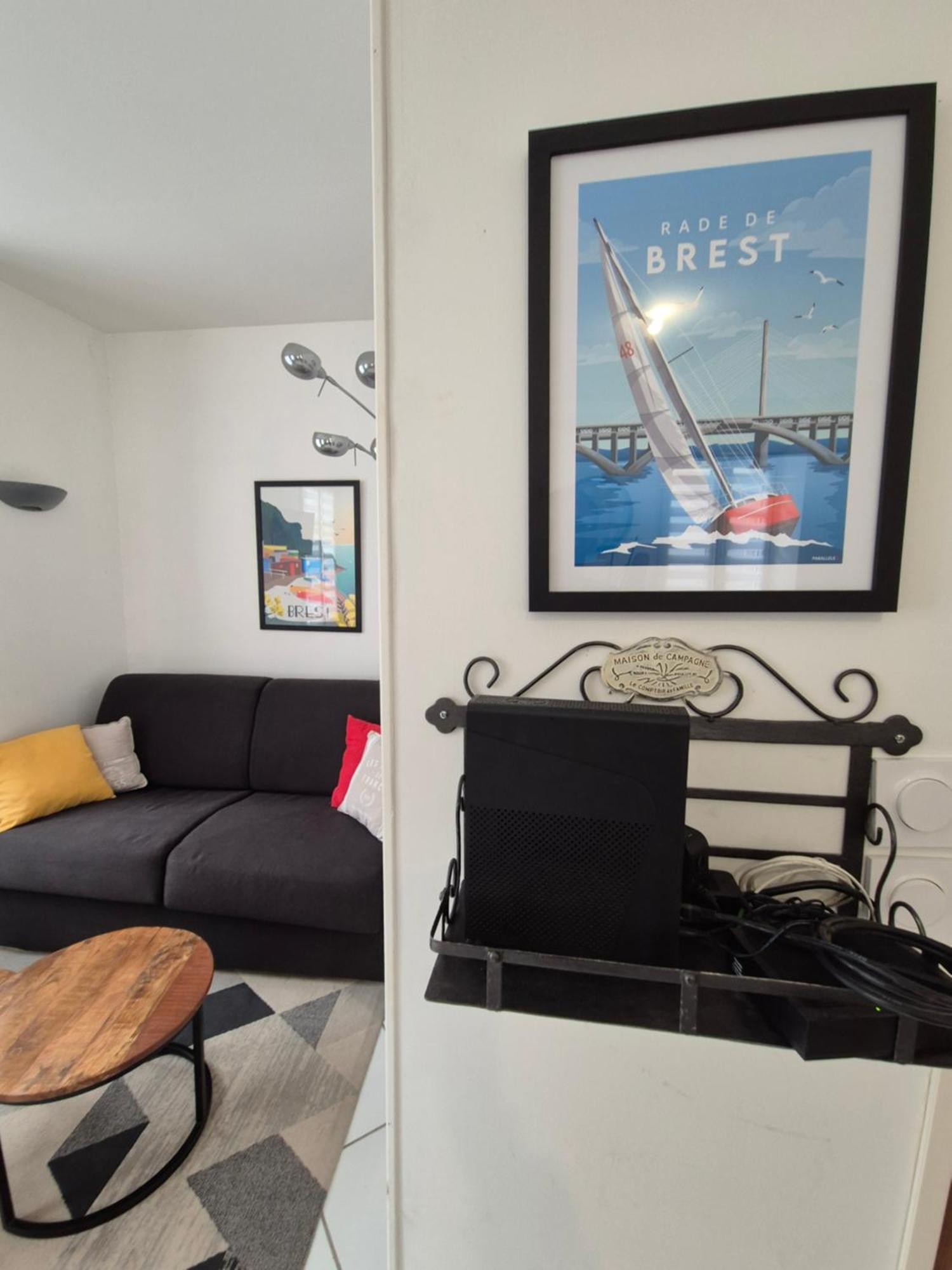 Appartement Urban Chic 44 M2 à Brest Extérieur photo